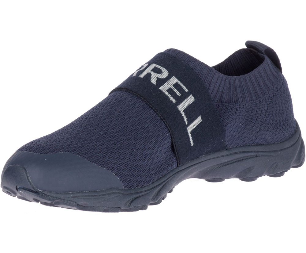 Merrell Slip Ons Navy - Riveter Laceless - Womens 68IKDCXNE